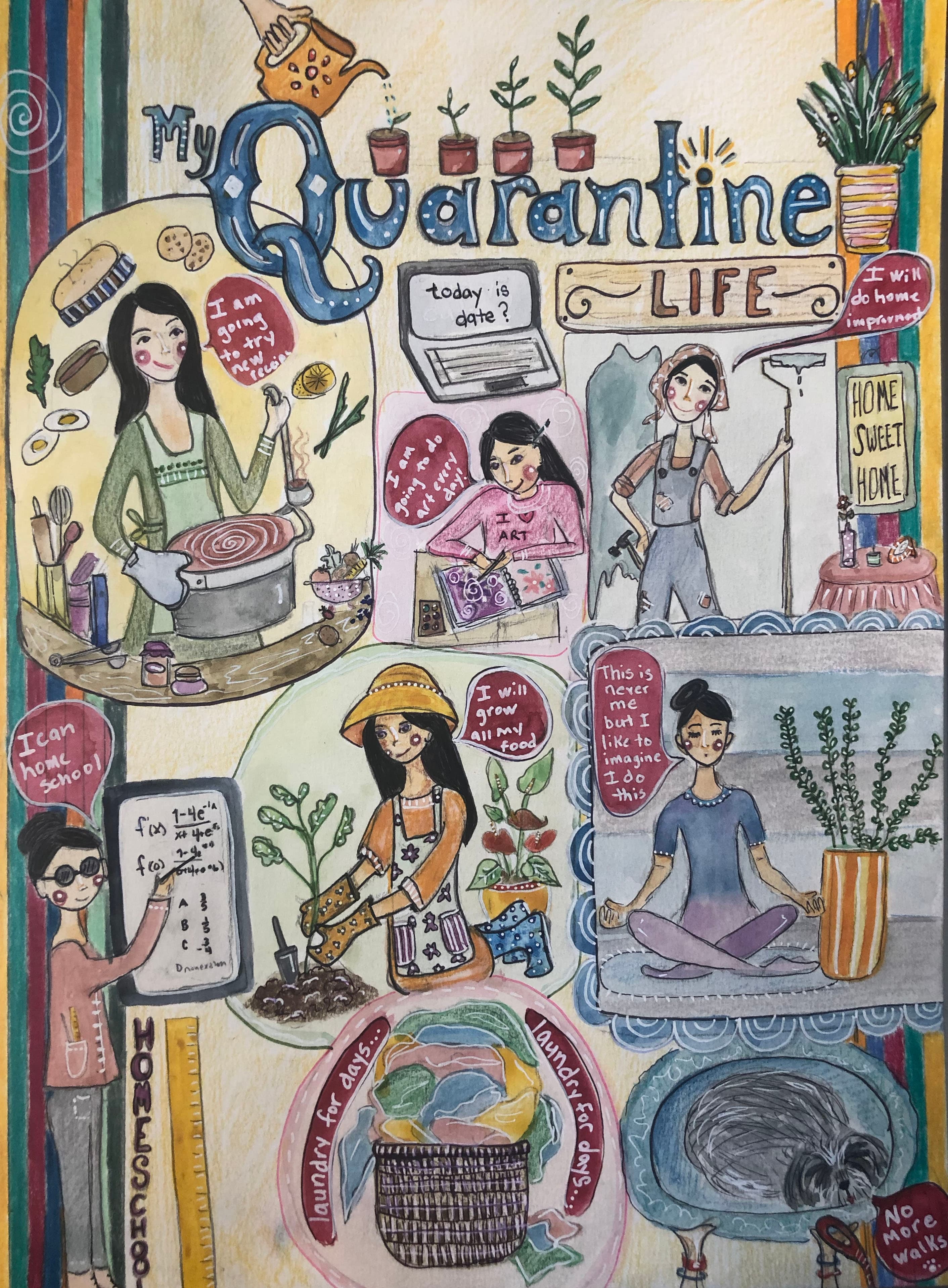 Children's book illustration example