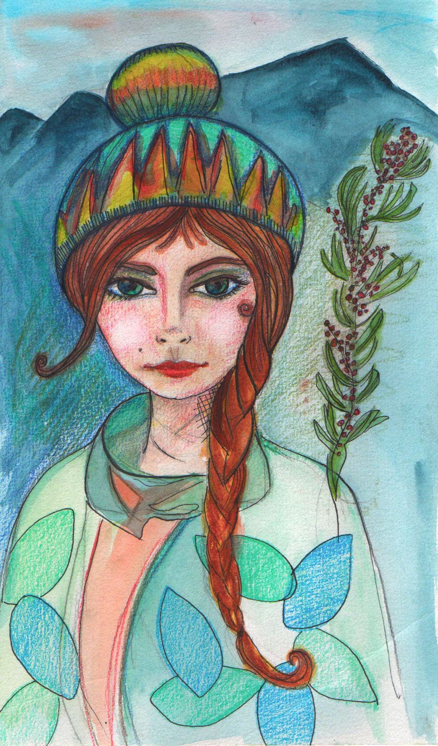 Whimsical home portrait